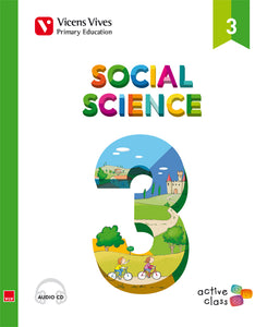 Social Science 3 + Cd (Active Class)